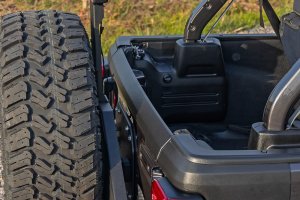 Jeep Wrangler JL Tailgate Protector - Rear - Rough Country - '18-'25 Jeep Wrangler JL Tailgate Protector - Rear - Rough Country - '18-'25
